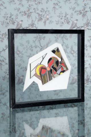 Composition en relief