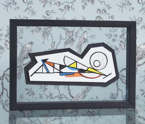 Composition en relief