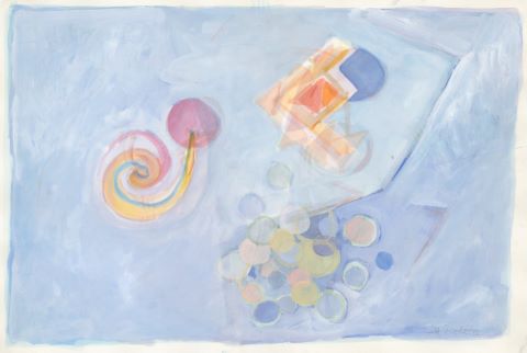 Composition bleue