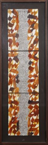 Noureddine Daifellah (né en 1960) Triptyque