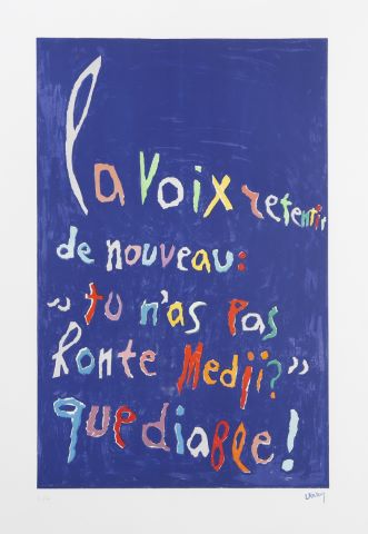 La Voix retentit de nouveau : tu n’as pas honte…