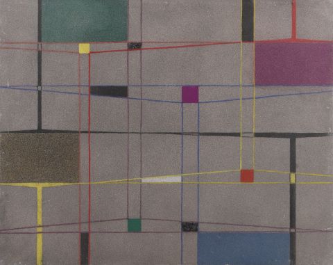 Aldo Mengolini (né en 1930) Spazio