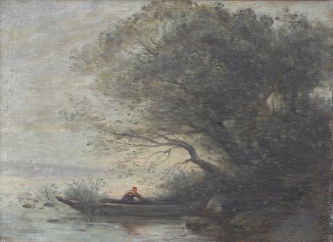 Paysages à la barque [2 œuvres]