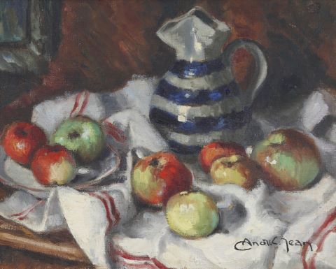 Nature morte aux pommes