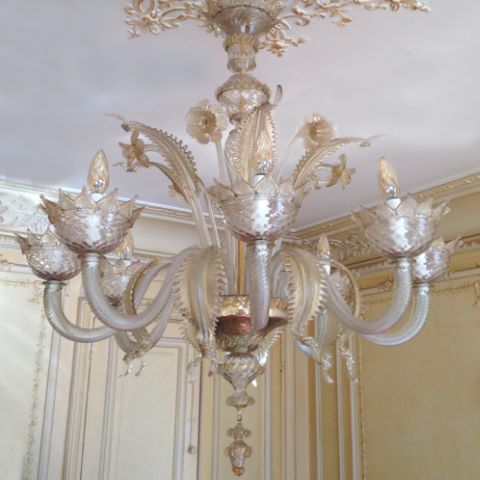 Lustre à 8 bras de lumières