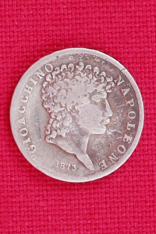 Royaume de Naples 1 Lira au nom de Joachim Murat...