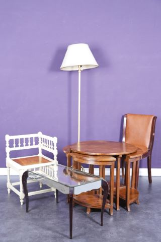Ensemble mobilier comprenant :