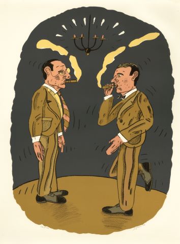 Les Fumeurs de cigare
