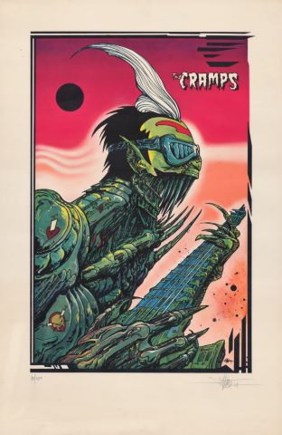 Philippe Druillet (né en 1944) The Cramps