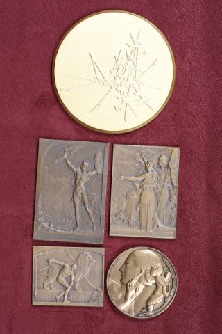 5 médailles