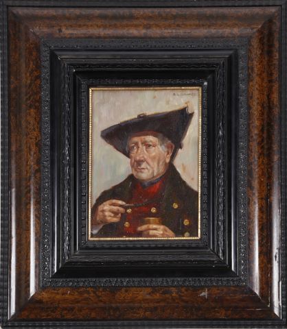 Homme au pot à tabac