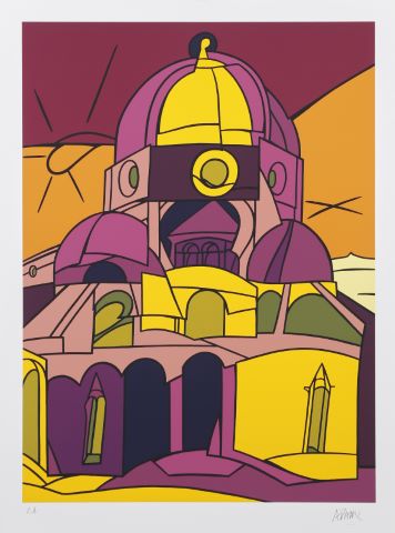 Valerio Adami (né en 1935) Duomo