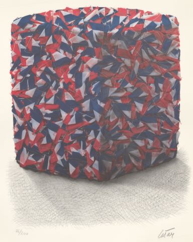 Compression de drapeaux français en commémoration du 200e anniversaire de…