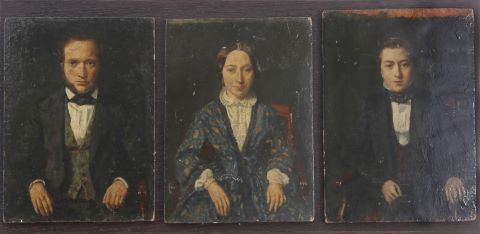 Triple portrait de famille [3 œuvres]