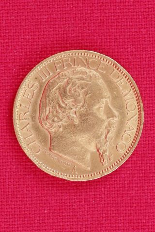 Monaco, Charles III (1856-1889) 100 francs or