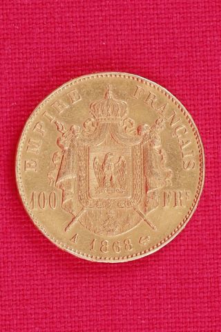 France, Napoléon III (1852-1870) 100 Francs or