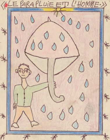 Le Parapluie et l’homme
