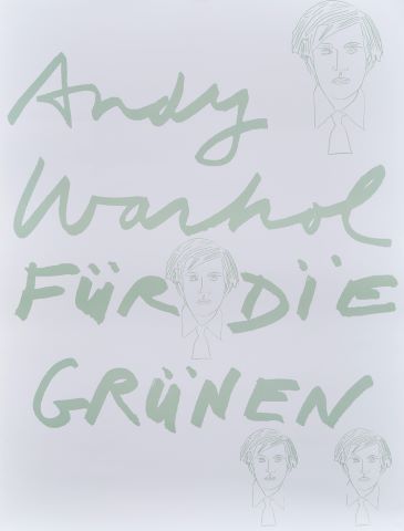 D’après Andy Warhol Für die Grünen