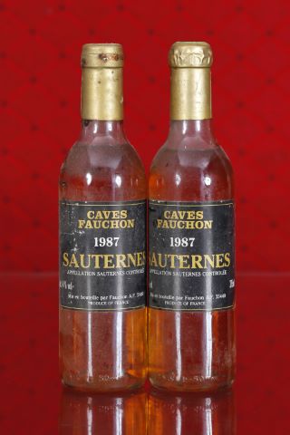 2 demi-bouteilles de Sauternes