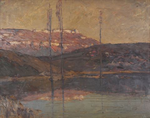 Joseph Victor Communal (1876-1962) Paysage...
