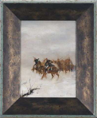 Hussards à cheval