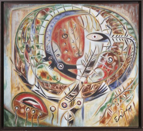 Ever (né en 1966) Calavro de frutas