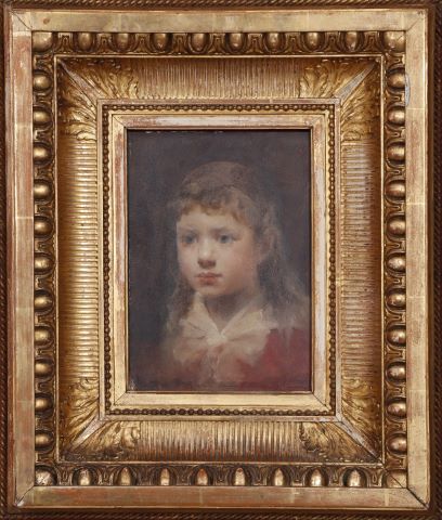 Portrait d’Yvonne Hamilton Choppin d’Arnouville enfant