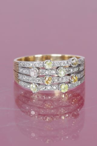 Bague 4 rangs