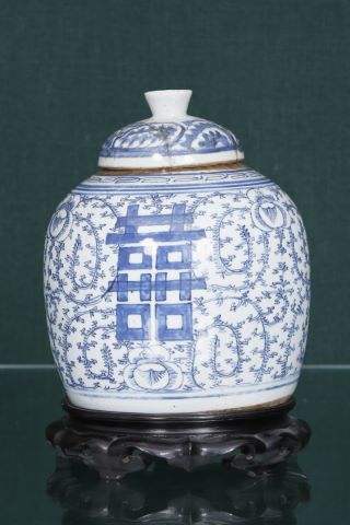 Chine Potiche couverte