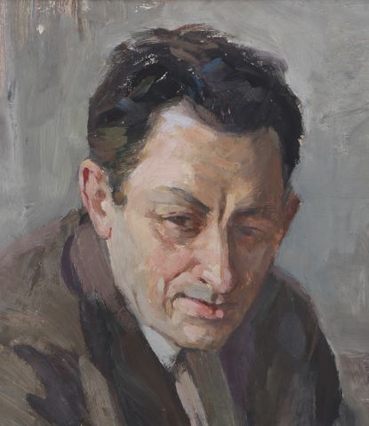 École du XXe siècle Portrait russe