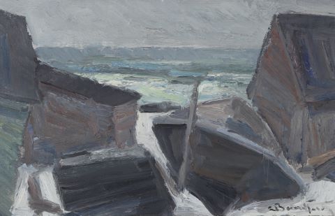 Carl Berndtsson (1902-1983) Les Rochers