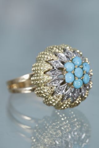 Bague dôme
