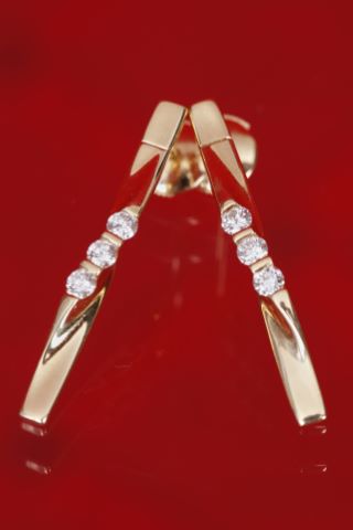 Paire de pendants d’oreille