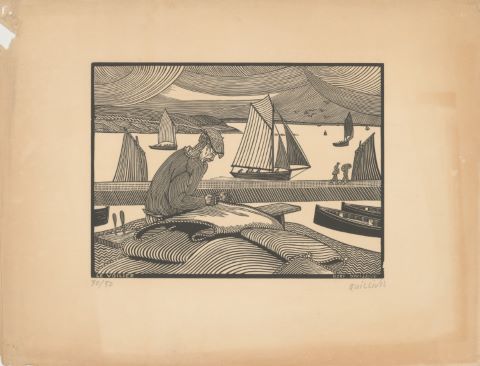 3 gravures sur bois de la série Petite histoire bretonne