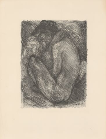 25 lithographies accompagnant 25 poèmes des Fleurs du mal de…