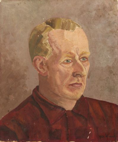 École belge du XXe siècle (?) Portrait d’homme