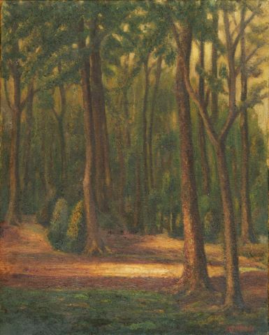 Abram Topor (1903-1992) Sous-bois