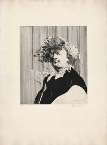 Claude Weisbuch (1927-2014) Hommage à Rembrandt