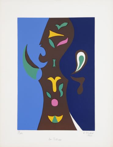 André Verdet (1913-2004) La Prêtresse et Pur...