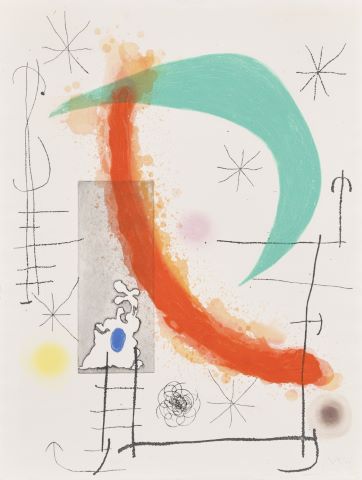 Joan Miró (1893-1983) Escalade