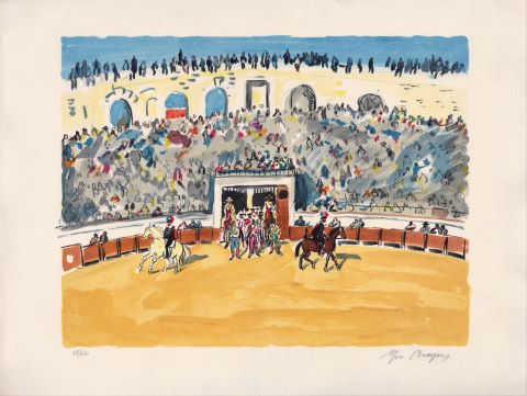 Yves Brayer (1907-1990) L’Entrée des Toréadors