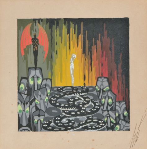 Erté (1892-1990) La Tentation