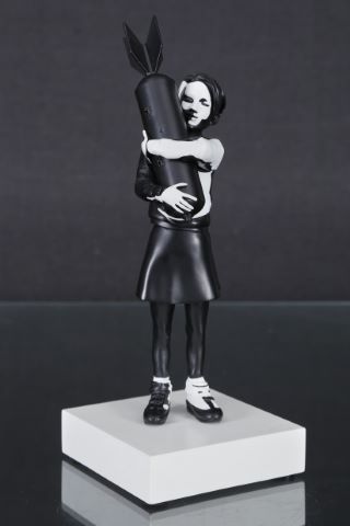 Bomb Hugger black & white