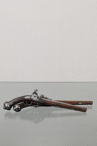Paire de pistolets d’arçons à silex