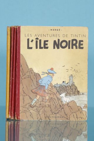 Tintin - 4 albums en édition originale et réédition