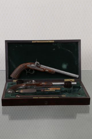 Coffret de pistolets de duel