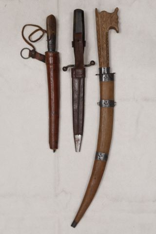3 couteaux de chasse
