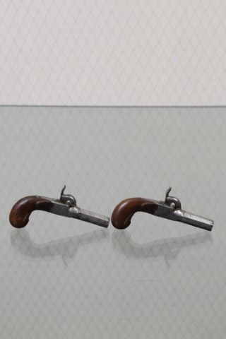 Paire de pistolets de poche à percussion