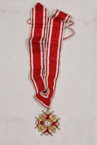 Médaille de l’ordre de Saint Stanislas, croix de 2e classe