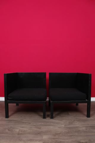Paire de fauteuils d’angle formant canapé, modèle baysity
